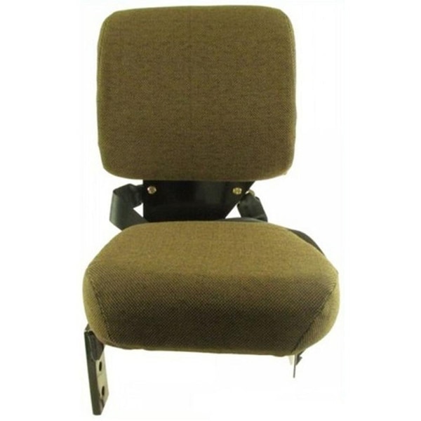 Aftermarket New Side Kick Buddy Seat Dark Brown Fits John Deere 4700 8100 8200 8300 9500 Plus SR830513 - main